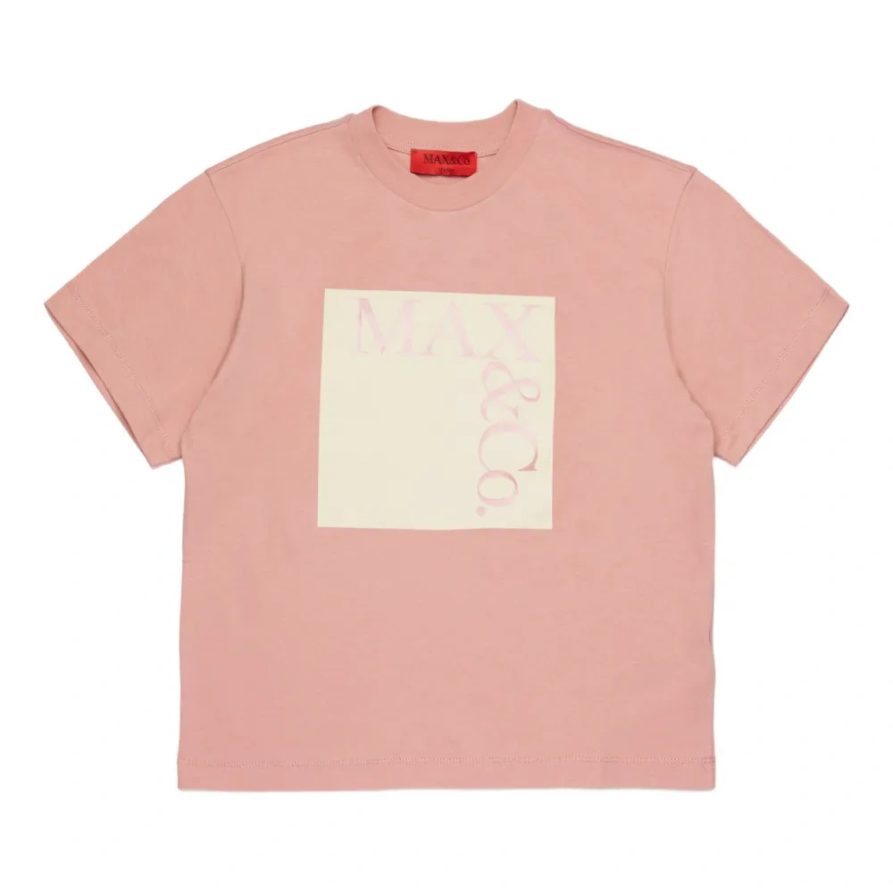 Футболка с принтом логотипа