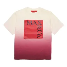 Футболка с логотипом и градиентным принтом