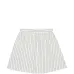 Юбка в полоску с логотипом