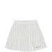 Юбка в полоску с логотипом