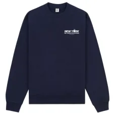 Свитер с круглым вырезом и принтом