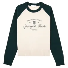 Вышитый свитер с длинными рукавами Вышитый свитер с длинными рукавами