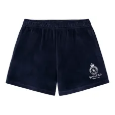 Шорты с вышитым логотипом