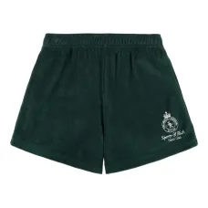 Шорты с вышитым логотипом