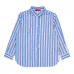 Рубашка в полоску с логотипом