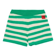 Трикотажные шорты в полоску