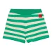 Трикотажные шорты в полоску