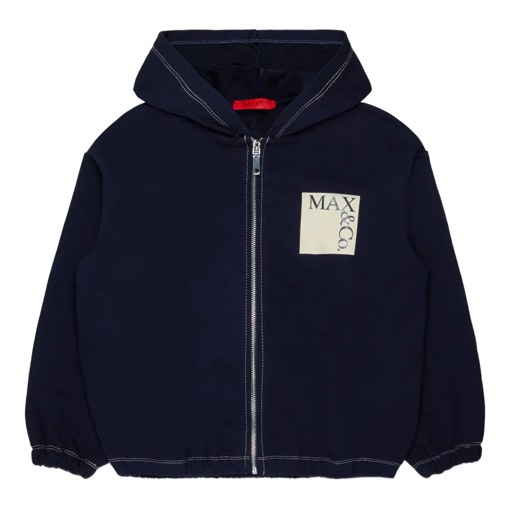 Худи на молнии с логотипом