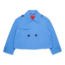 Двубортный пиджак с логотипом