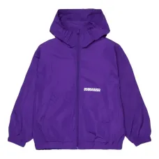 Куртка с капюшоном и логотипом