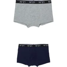 Боксеры с логотипом на поясе (набор из двух штук)