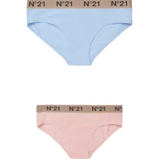 Трусы с эластичным поясом с логотипом (набор из двух штук) Трусы с эластичным поясом с логотипом (набор из двух штук)