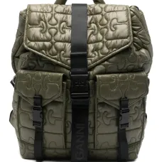 Стёганый рюкзак с клапанным карманом Стёганый рюкзак с клапанным карманом