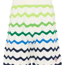 Шорты с волнообразным узором