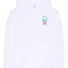 Худи с графическим принтом и длинными рукавами