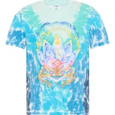 Футболка с короткими рукавами и эффектом тай-дай