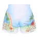 Плавательные шорты с цветочным принтом