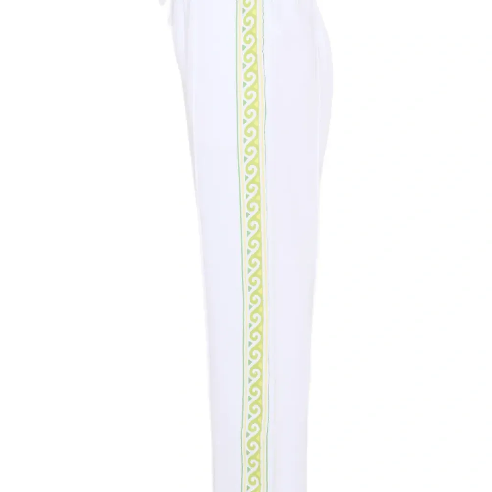 Брюки с принтом "волна"