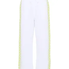 Брюки с принтом "волна"