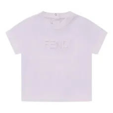 Футболка с тиснённым логотипом