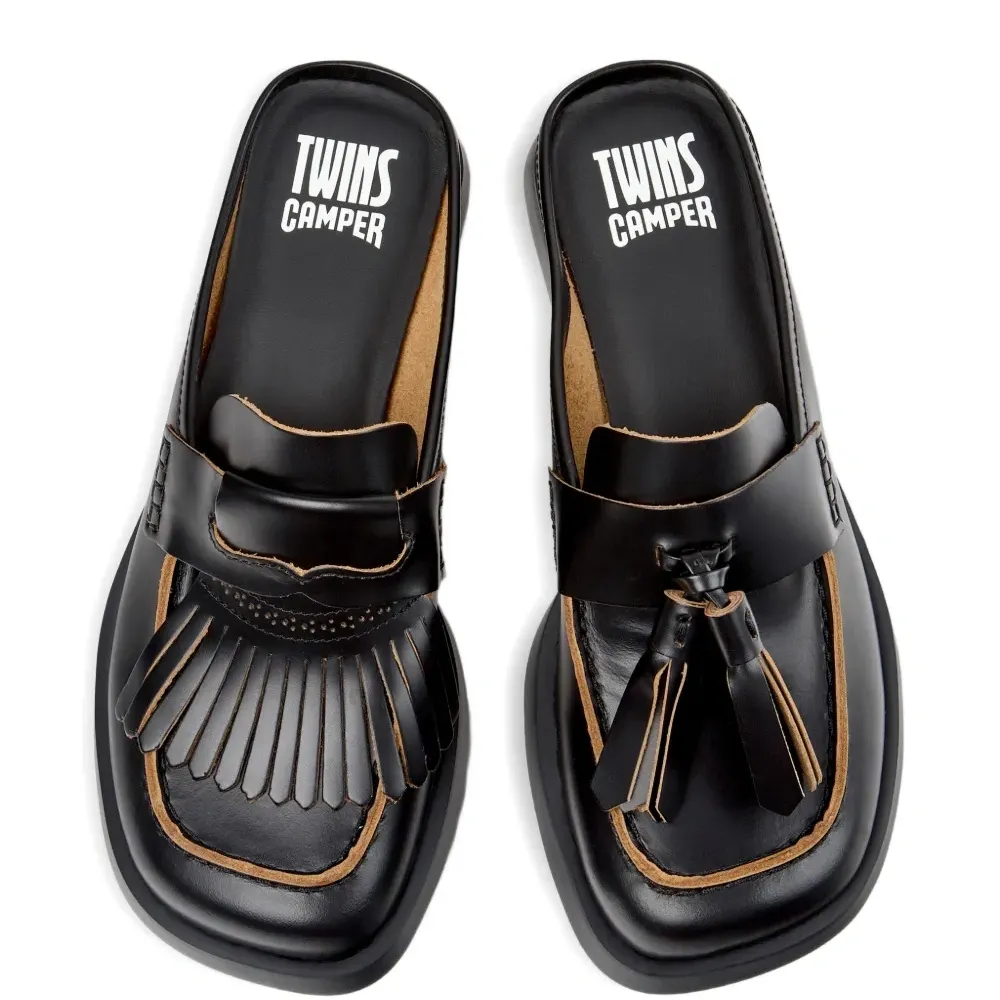 Туфли-мули Donna Twins с кисточками