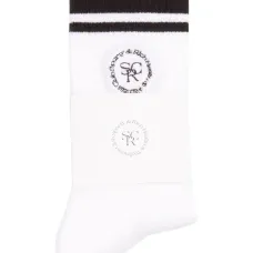 Полосатые носки с логотипом