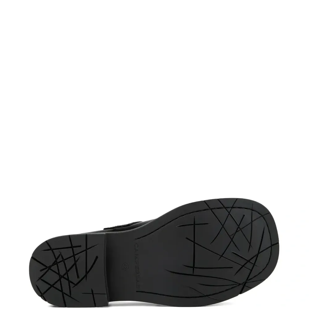 Лоферы с пряжкой