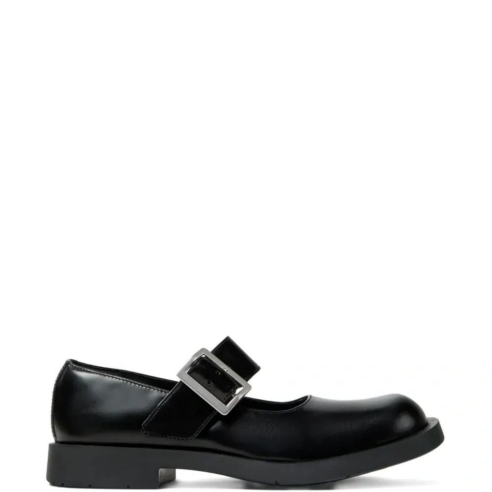 Лоферы с пряжкой