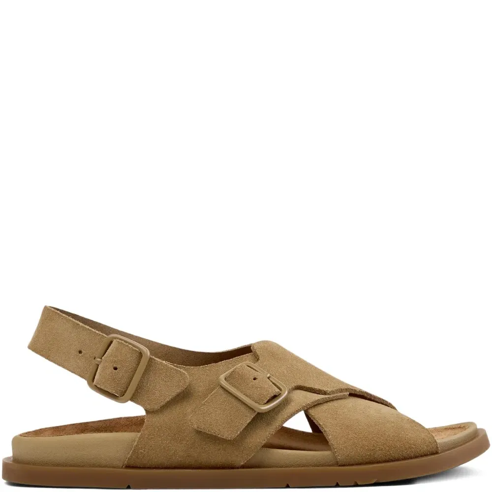 Сандалии с ремешком и пряжкой