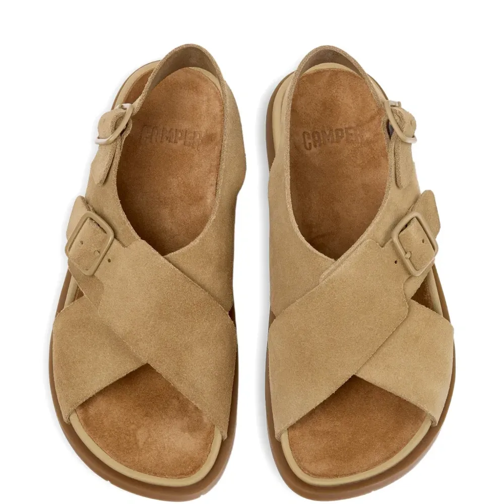 Сандалии с ремешком и пряжкой