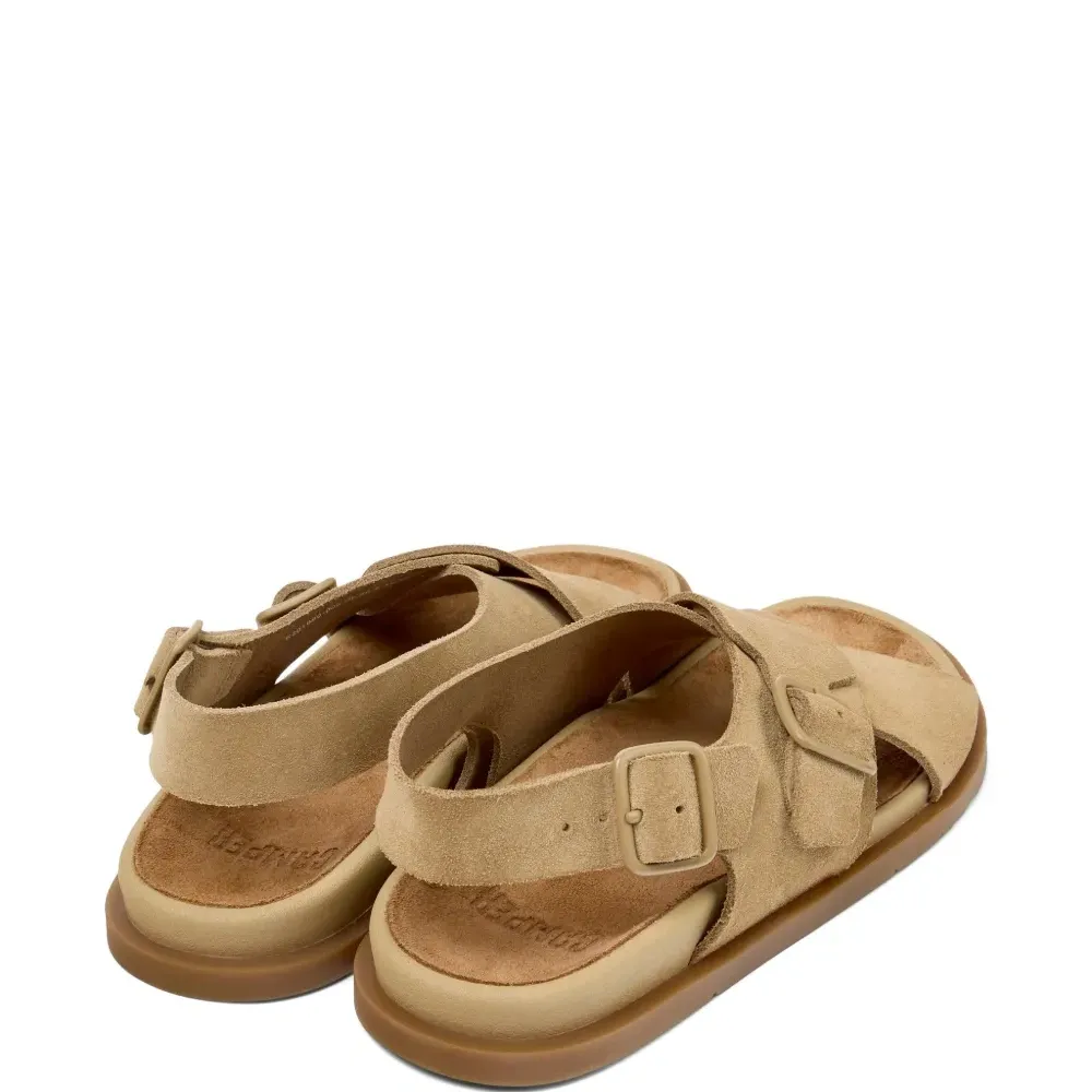 Сандалии с ремешком и пряжкой