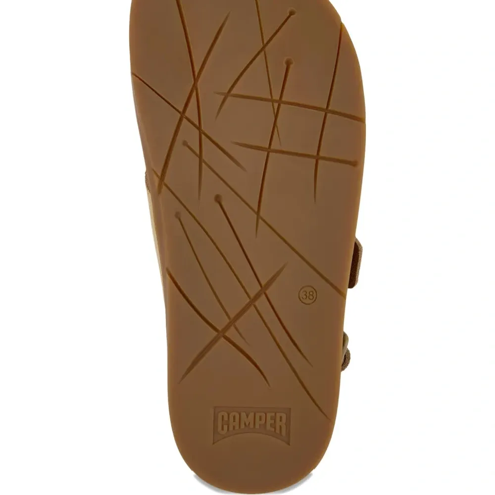 Сандалии с ремешком и пряжкой