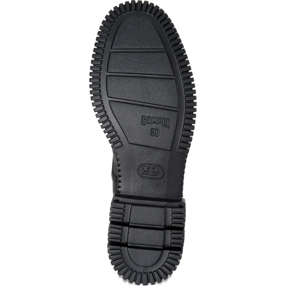 Кожаные ботильоны на шнуровке Pix