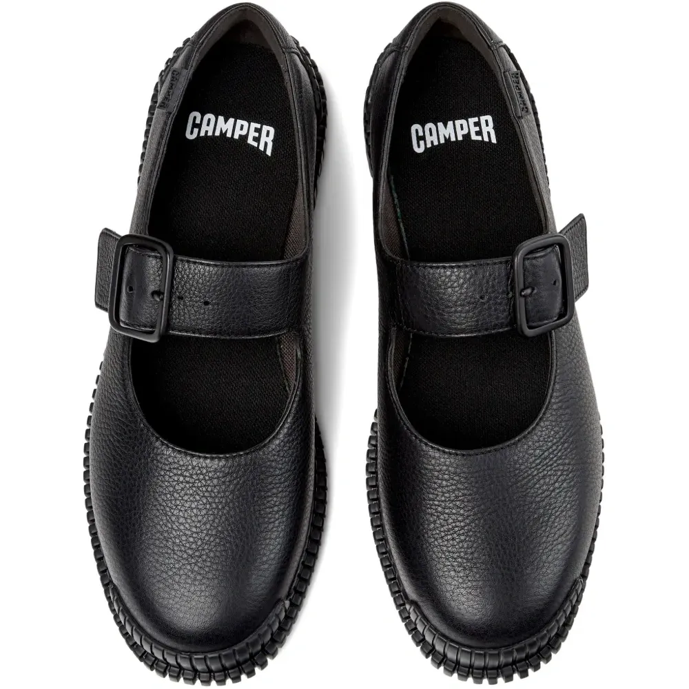 Лоферы Pix с пряжкой и ремешком