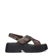 Кожаные сандалии Tasha с пряжкой Кожаные сандалии Tasha с пряжкой