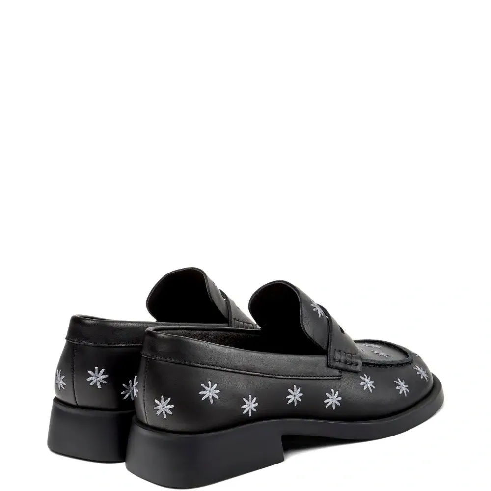 Лоферы Donna с цветочной вышивкой