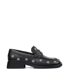 Лоферы Donna с цветочной вышивкой