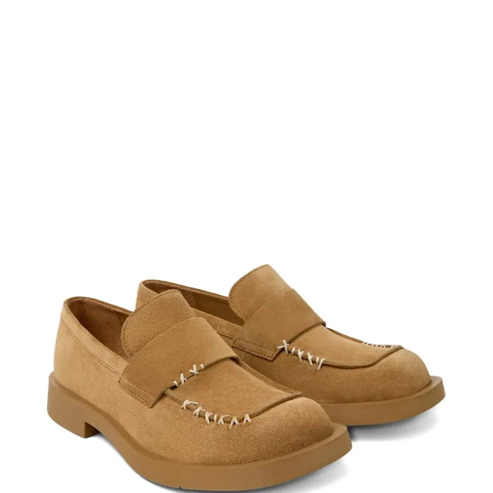 Лоферы с прострочкой