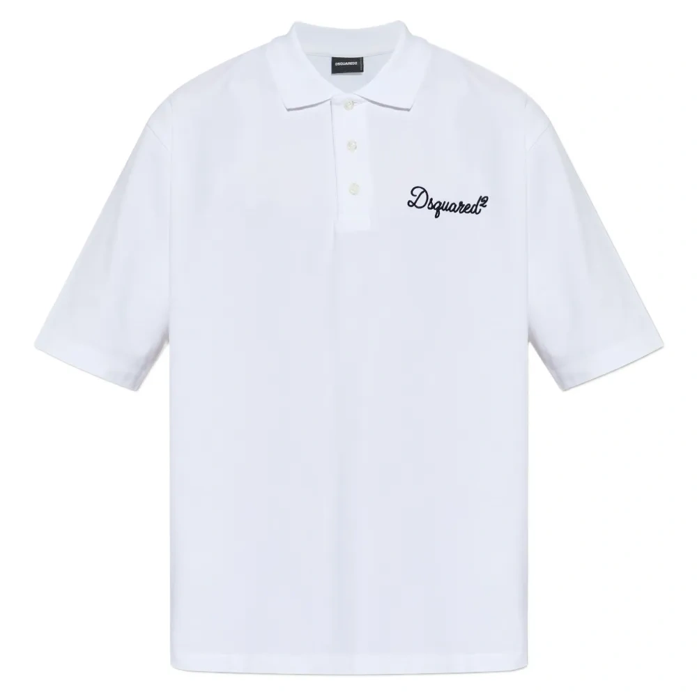 Поло с вышитым логотипом