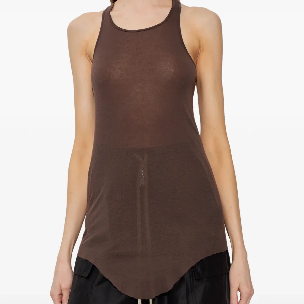 Топ с круглым вырезом и спинкой-борцовкой