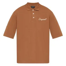 Поло с вышитым логотипом