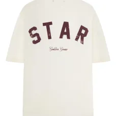 Футболка с принтом в виде звезд