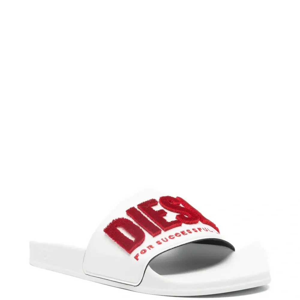 Резиновые шлёпанцы с логотипом Sa-Mayemi