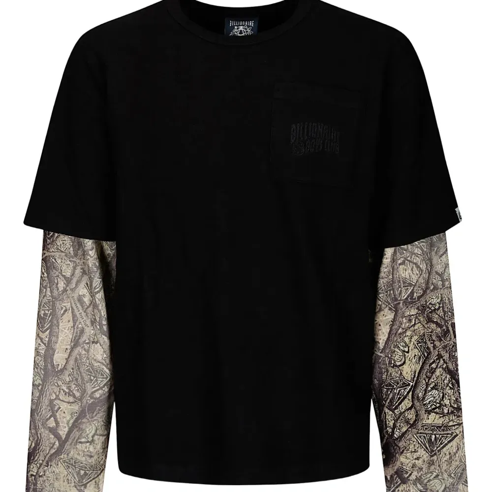 Длиннорукавная футболка с карманом