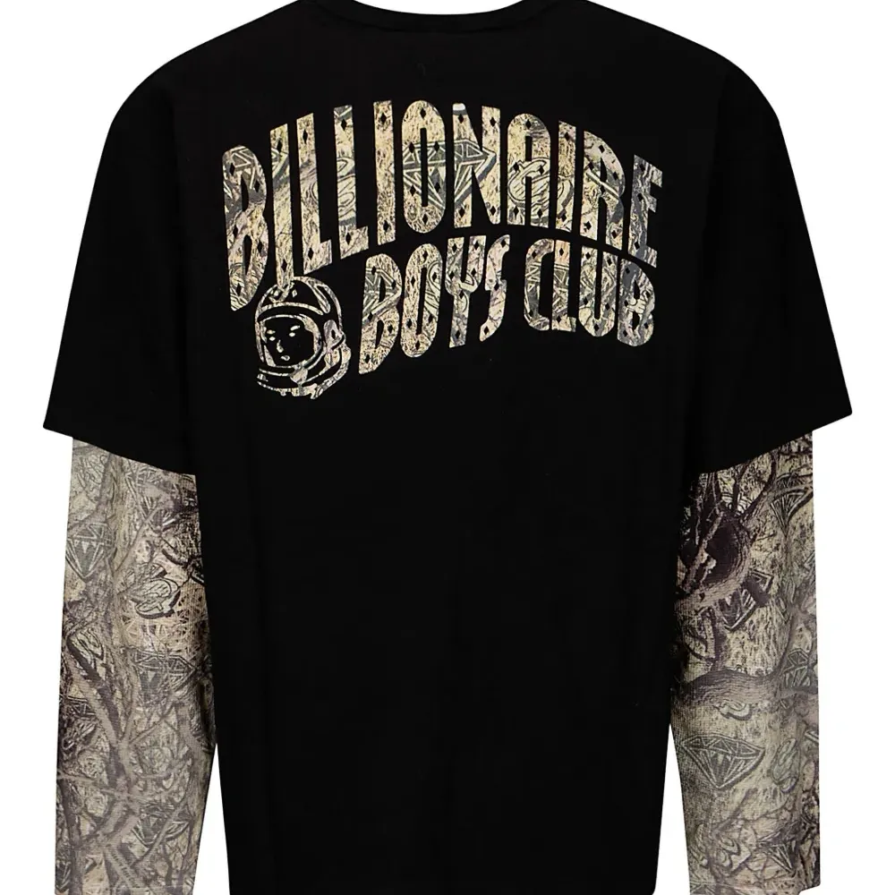 Длиннорукавная футболка с карманом