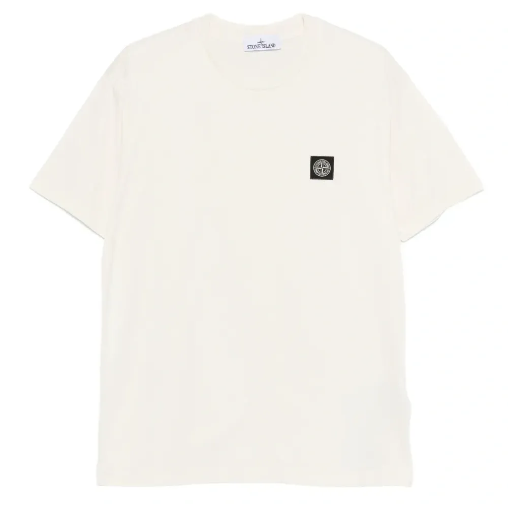 Футболка с нашивкой-логотипом