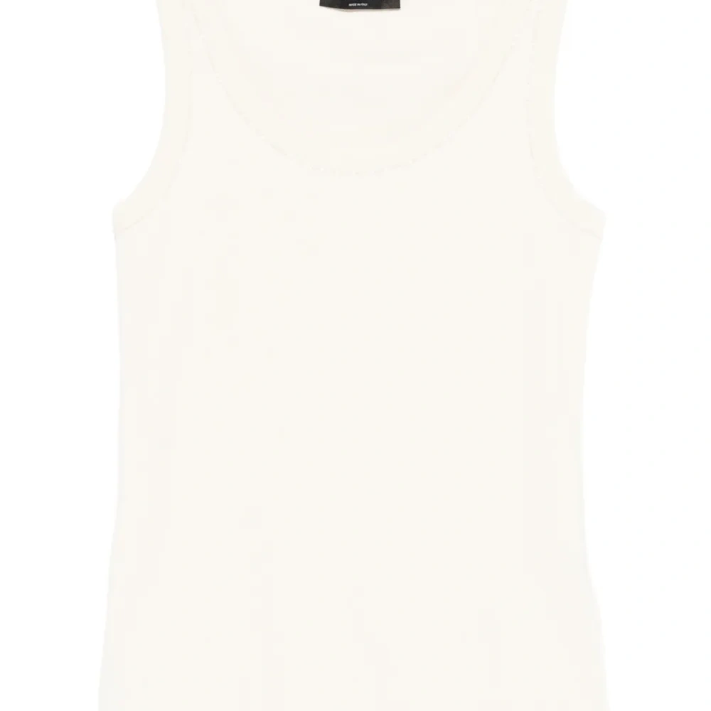 Топ с вырезом "лодочка"