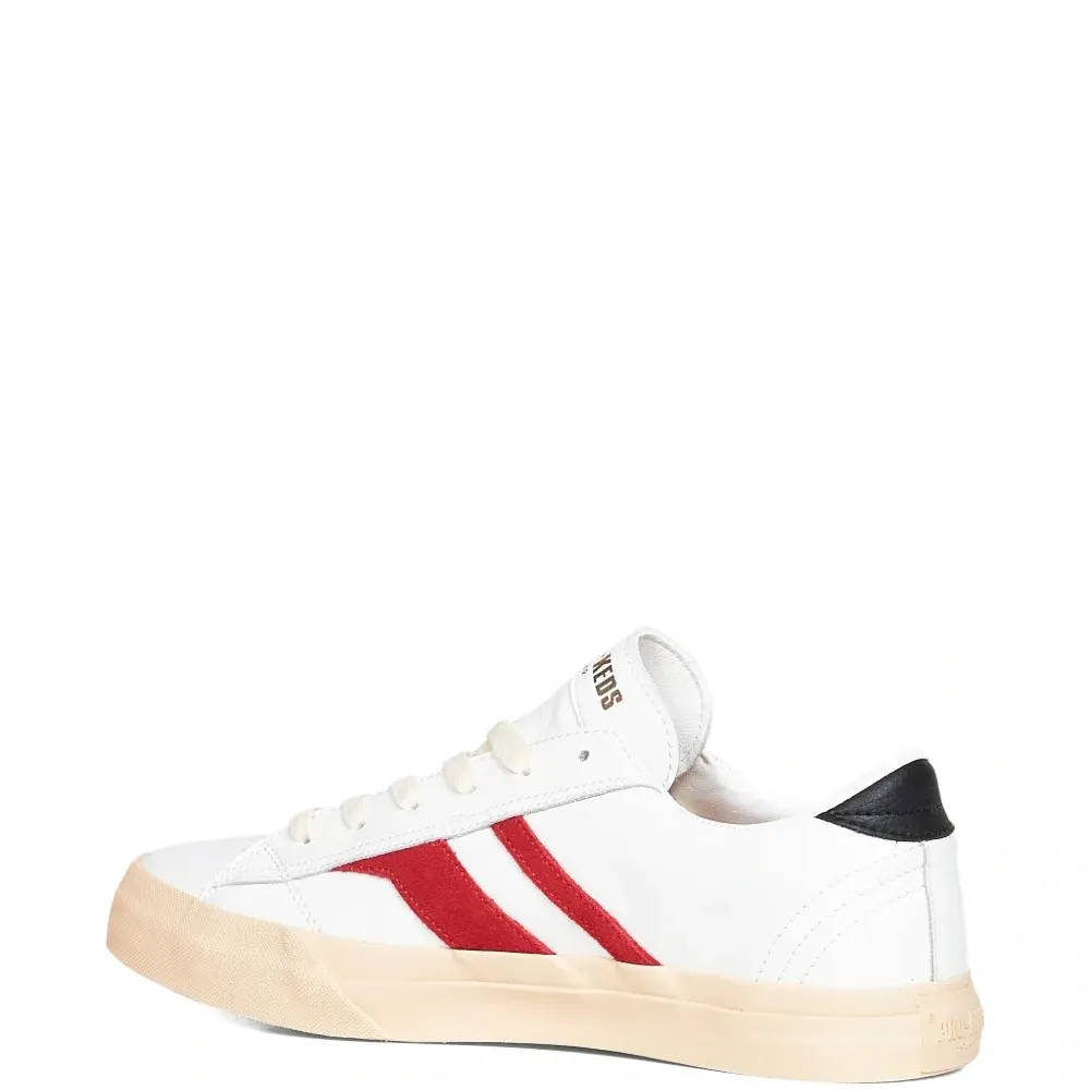 Кеды с замшевыми полосками