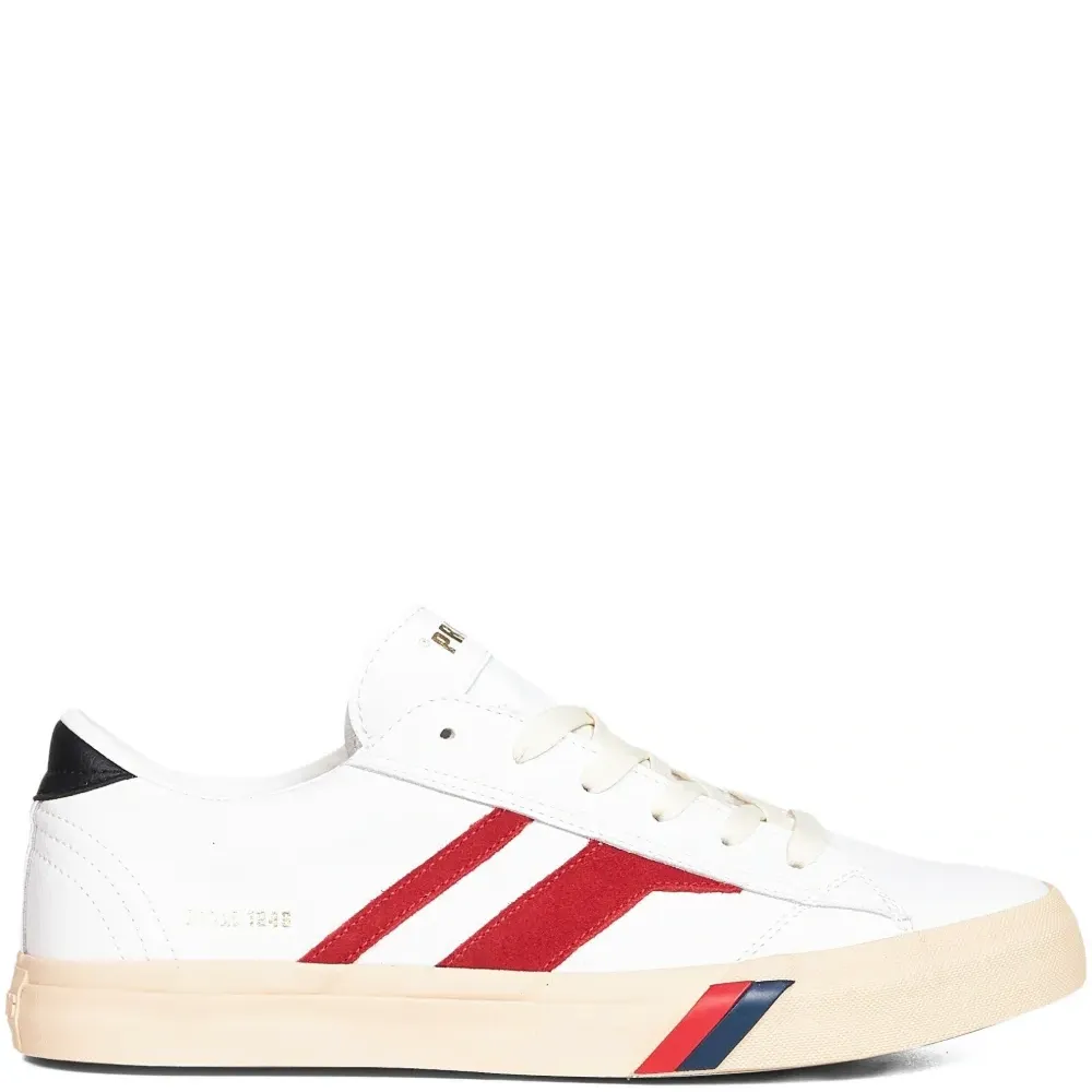 Кеды с замшевыми полосками