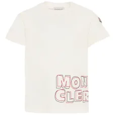 Футболка с короткими рукавами и принтом-логотипом